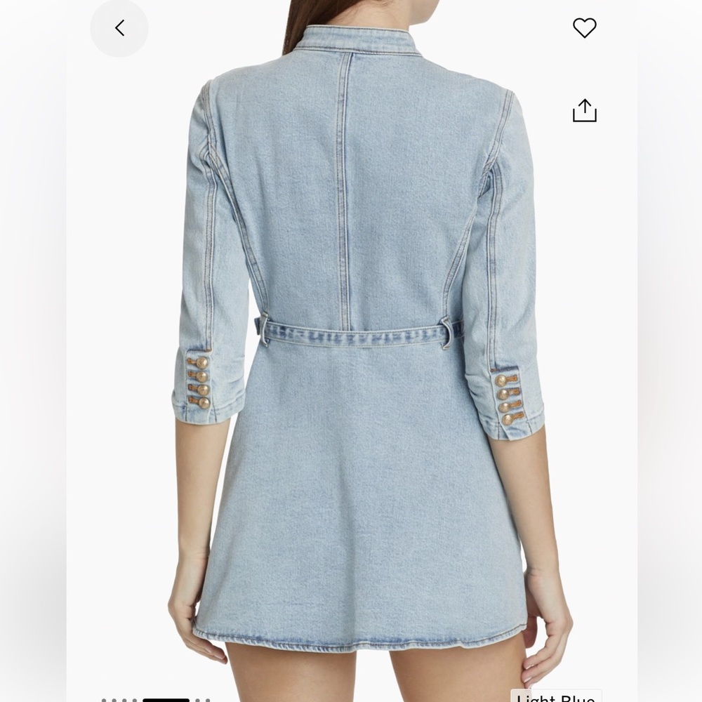 Generation LoveMackenzie Belted Denim Minidress NWT XS - Picture 6 of 16
